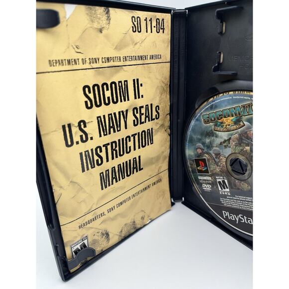 SOCOM II: U.S. Navy SEALs (Sony PlayStation 2, 2003) - Picture 3 of 7